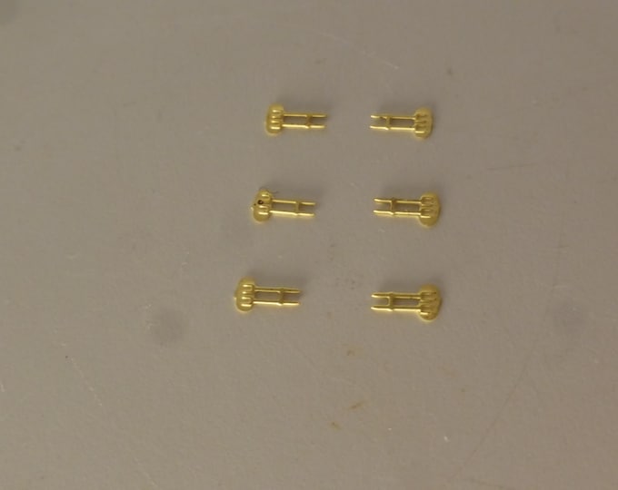 Photoetched side mirrors for Same Elefante and other trucks (pack of 6 pieces) Nonomologati 1:87 H0