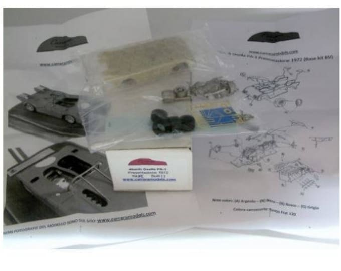 Abarth Osella PA1 Sport-Prototipo 1972 Carrara Models kit 1:43