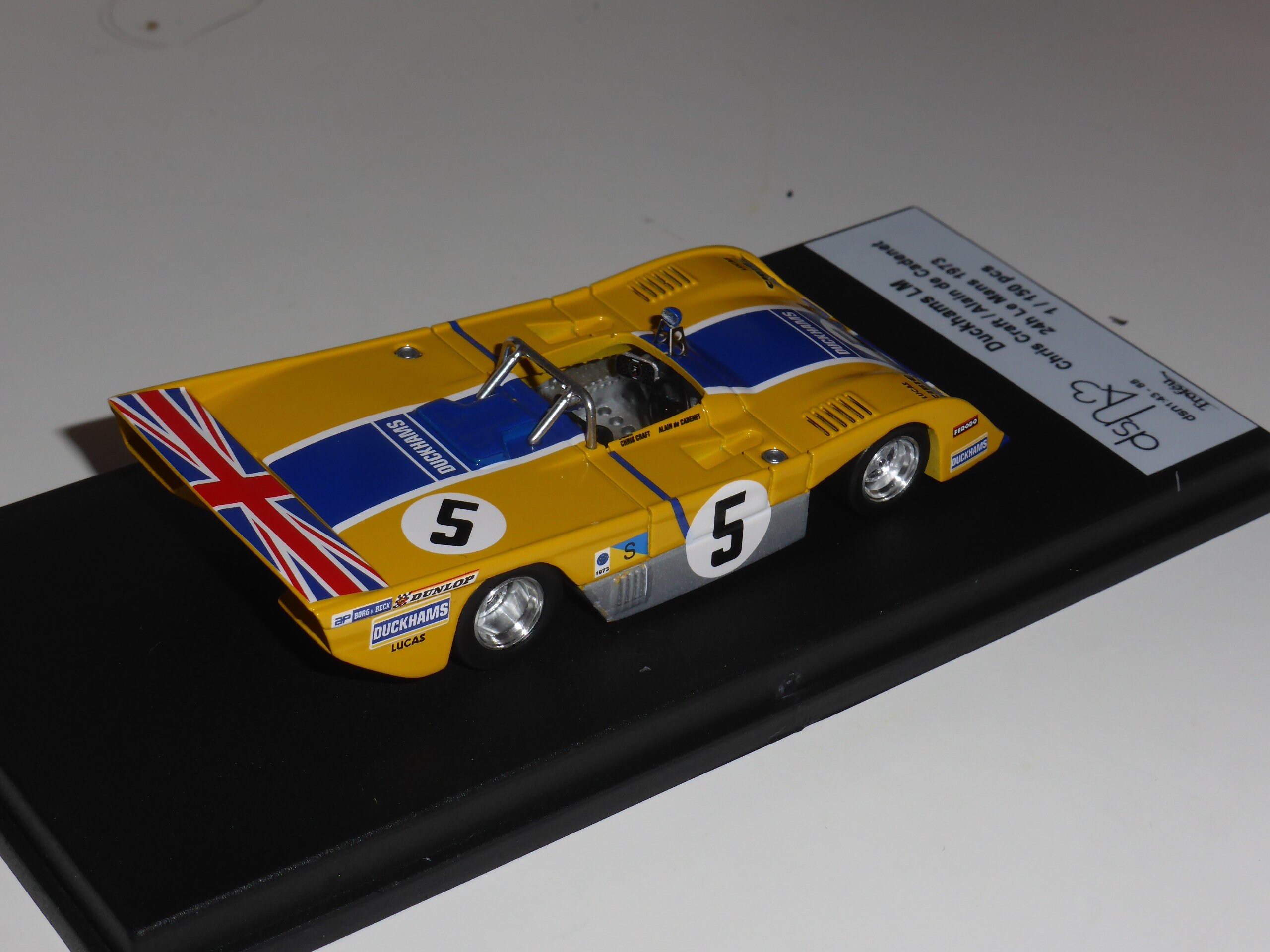 Trofeu 1:43 – Divers Duckhams LM Le Mans 1973 – Modèle Résine Collection