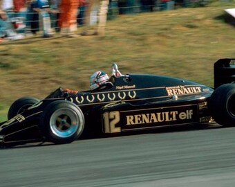 Lotus Renault 94T F.1 European GP 1983 De Angelis or Mansell TAMEO Kits TMK009 1:43 to paint and to assemble