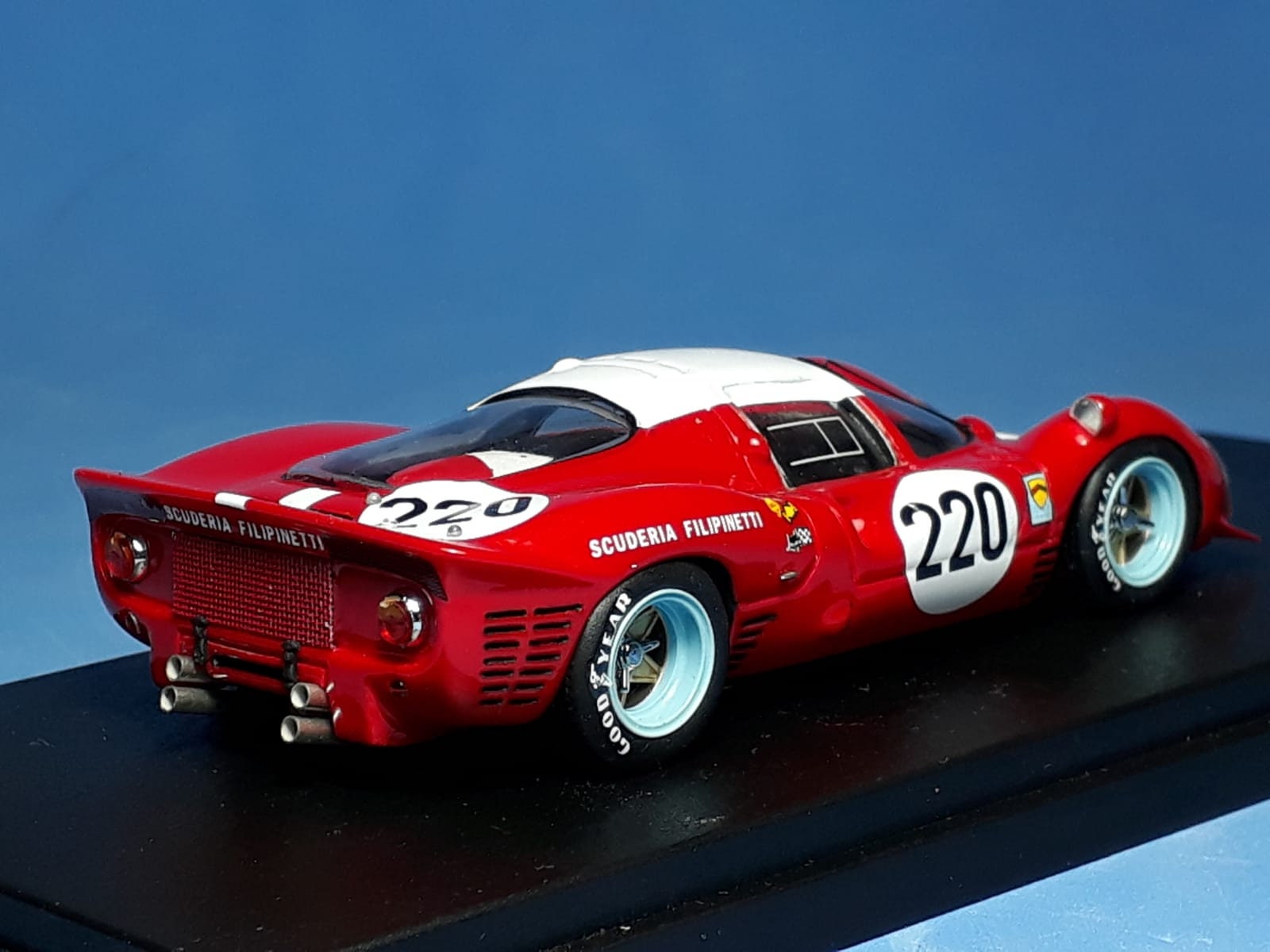 Ferrari 412P Ch 0848 Scuderia Filipinetti Targa Florio 1967 220 