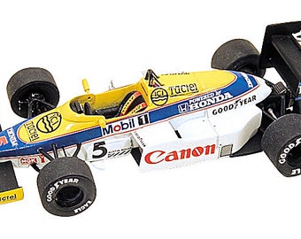 Williams Honda FW10B Formula 1 Australian GP 1985 Rosberg or Mansell Tameo Kits TMK051 1:43 to paint and to assemble