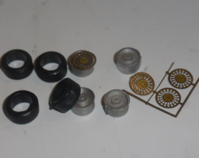 wheel set for WRC Cars such as Clio Williams, Peugeot 206, Lancia Delta Integrale etc. Racing43 RA54 1:43