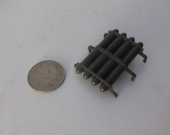 1:43 plastic Luggage rack-mounted gasifier cylinders for cars of the 30-40s