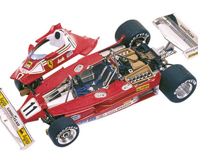 Ferrari 312 T2 Formula 1 1977 Regazzoni or Lauda TAMEO Kits WCT-077 1:43 to paint and to assemble