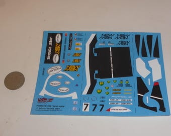 1:43 waterslide decals Porsche 956 Joest New Man Le Mans 1984 winner Ludwig/Pescarolo/Johansson Cartograf printing