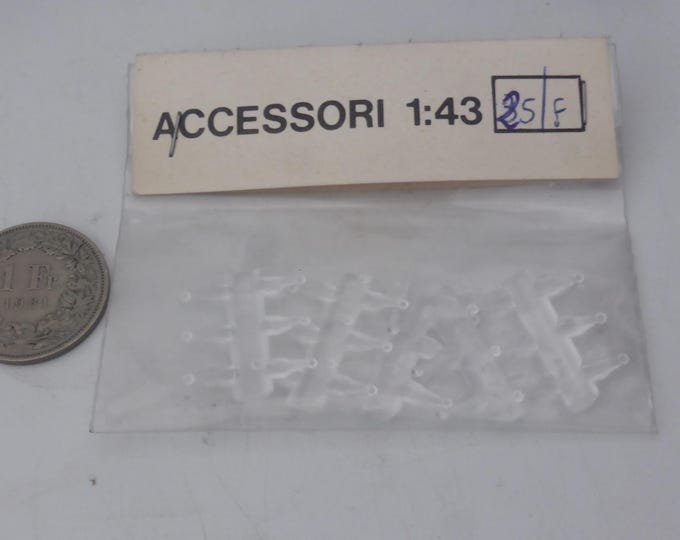 pack of 30 transparent 1:43 scale plastic lights (clear) mm 1.50 FDS 25F