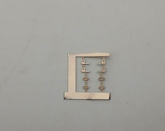 Photoetched door hanldes and elliptical side blinkers for Iveco Fiat H and 170 trucks (2 couples) by Nonomologati 1:87 H0