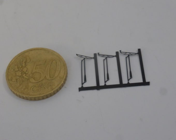 1:43 photoetched windscreen wipers (3 pcs) for Ferrari 330 p4 and other racing cars of the 60-70s Remember production