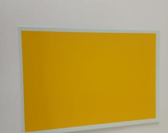 Waterslide decals sheet GLOSS DARK YELLOW colour (cm 11.80x8.00 wide) Interdecal production