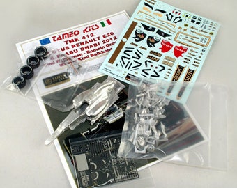 Lotus Renault E20 F.1 Abu Dhabi GP 2012 Raikkonen / Grosjean TAMEO Kits TMK412 1:43 to paint and to assemble