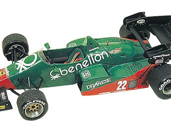 Alfa Romeo 184T Formula 1 Monza Italian GP 1984 Patrese or Cheever TAMEO Kits TMK012 1:43 to paint and to assemble