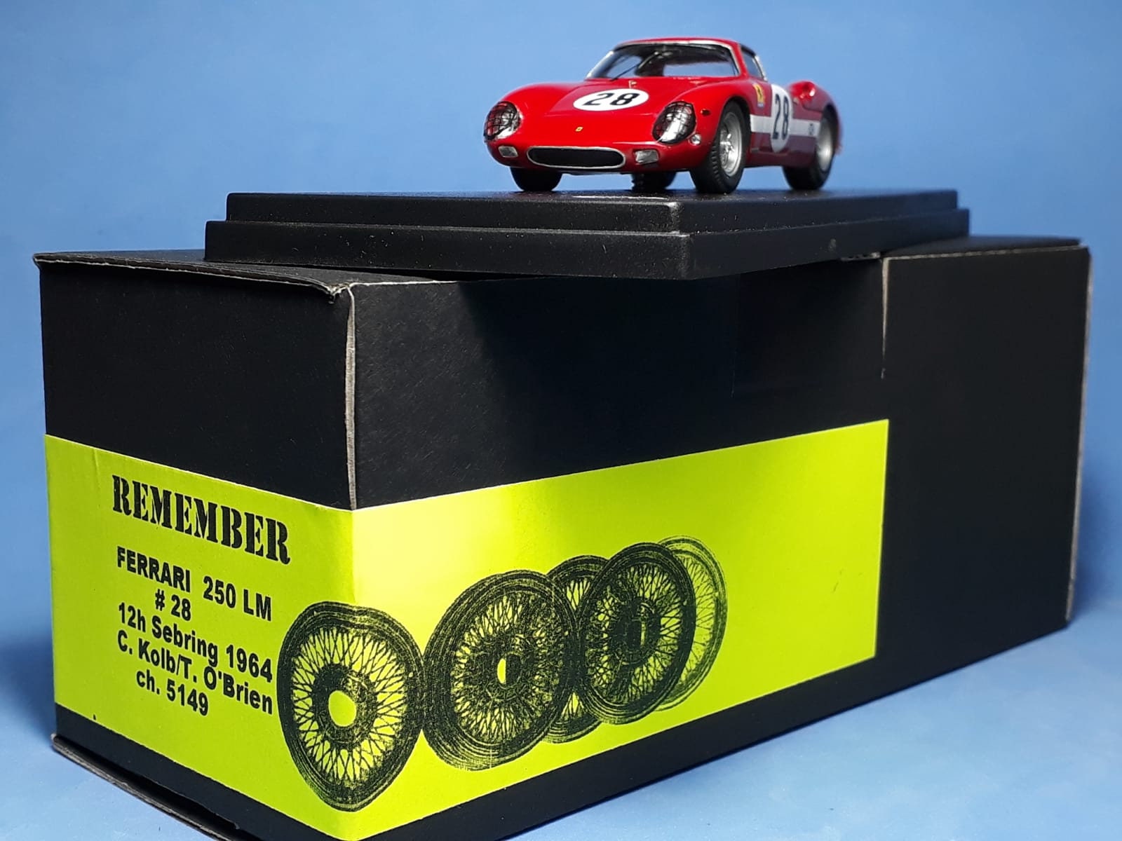 Ferrari 250 LM 5149GT NART 12h Sebring 1964 #28 O
