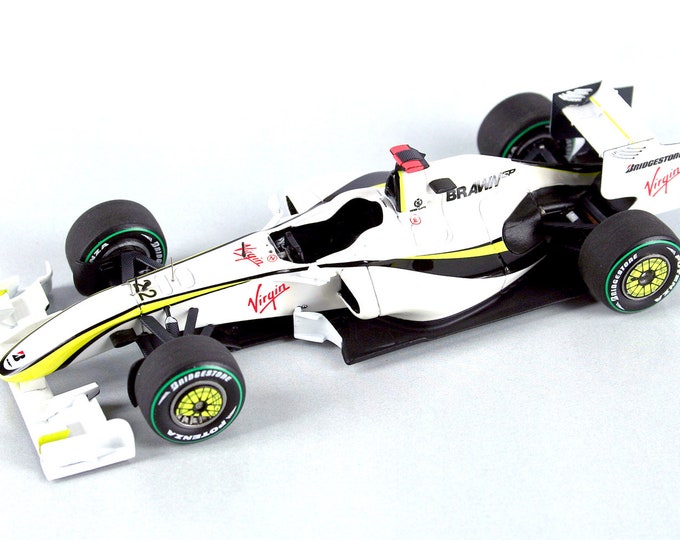Brawn GP BGP001 Formula 1 Australian GP 2009 Button or Barrichello TAMEO Kits SLK068 1:43 to paint and to assemble