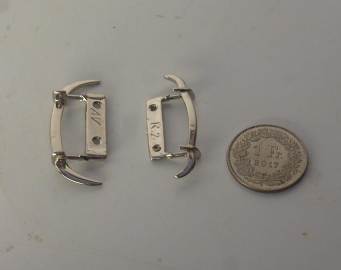 white metal chromed 1:43 scale front/rear bumpers for Ferrari 375 MM 0378AM and the like