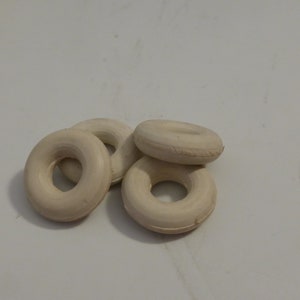 set of 4 tires to restore old 1:43 diecast or for modern models (CIJ, Dinky etc) - white mm 17x4.85 - SL004