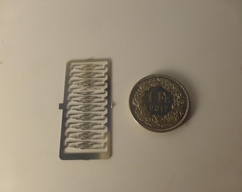 1:43 photoetched windscreen wipers for road and racing cars standard type pack of 10 couples mm 13.00 (short blade)