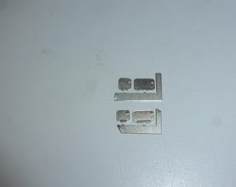 1:43 photoetched covers for electronic boxes or other internal boxes of racing cars (2 sizes)