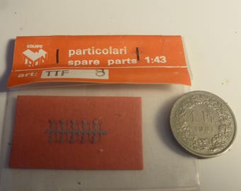 photo etched 1:43 bonnet fasteners and hooks for racing cars (pack of 5 pieces) Tron TF08