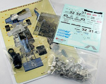 Brabham Cosworth BT42 F.1 Belgian/Austrian/Italian GP 1974 Koinigg - Facetti - Larrousse TAMEO Kits SLK099 1:43 to paint and to assemble