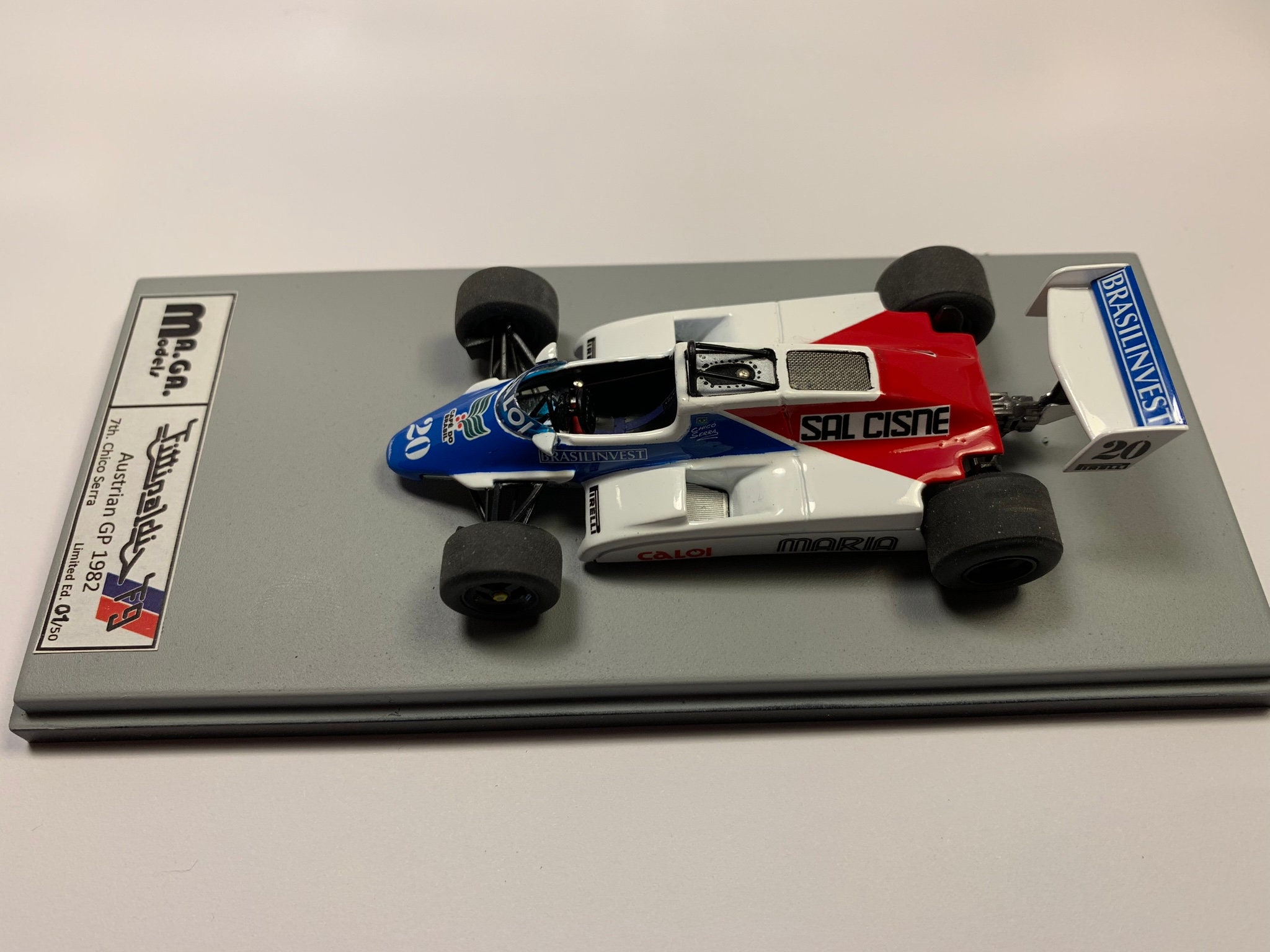 国際貿易特注 1/43 CP MODEL フィッティパルディ F9 1982