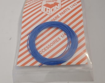 ignition wire suitable for 1:43 or 1/24 models (blue colour 0.5mm diameter) Tron production