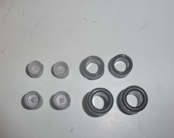 1:43 white metal "mixed" wheels (and rubber tires) for Formula 1 cars and sportscar racers of the 70s FDS production #2