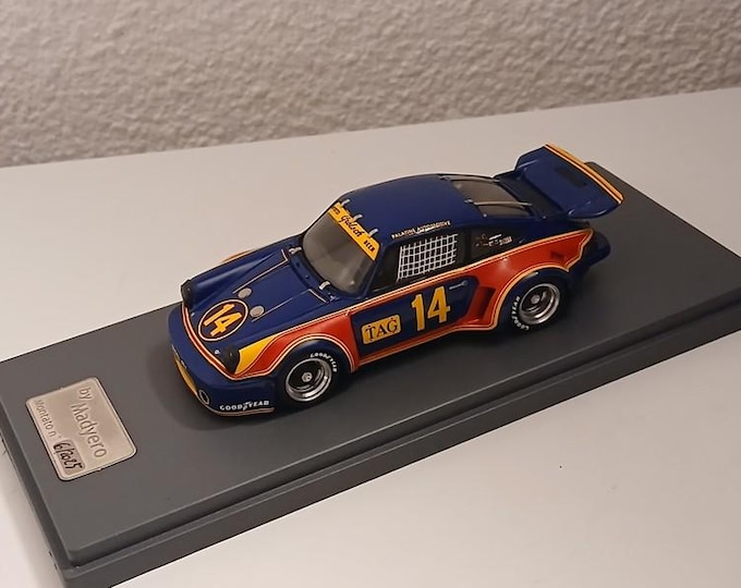 Porsche 911 Carrera RSR IMSA Daytona Finale 250 miles 1975 #14 Al Holbert Madyero by Remember 1:43 Factory special built