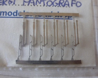 Pack of 6 windscreen wipers for prototypes and racing cars 1:43 scale models Carrara Models SP15