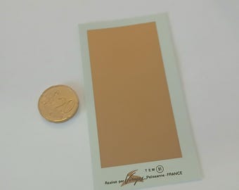 Waterslide decals GOLD/NEARLY COPPER colour (printed area cm 8.3x4.2) Virages production TEM91