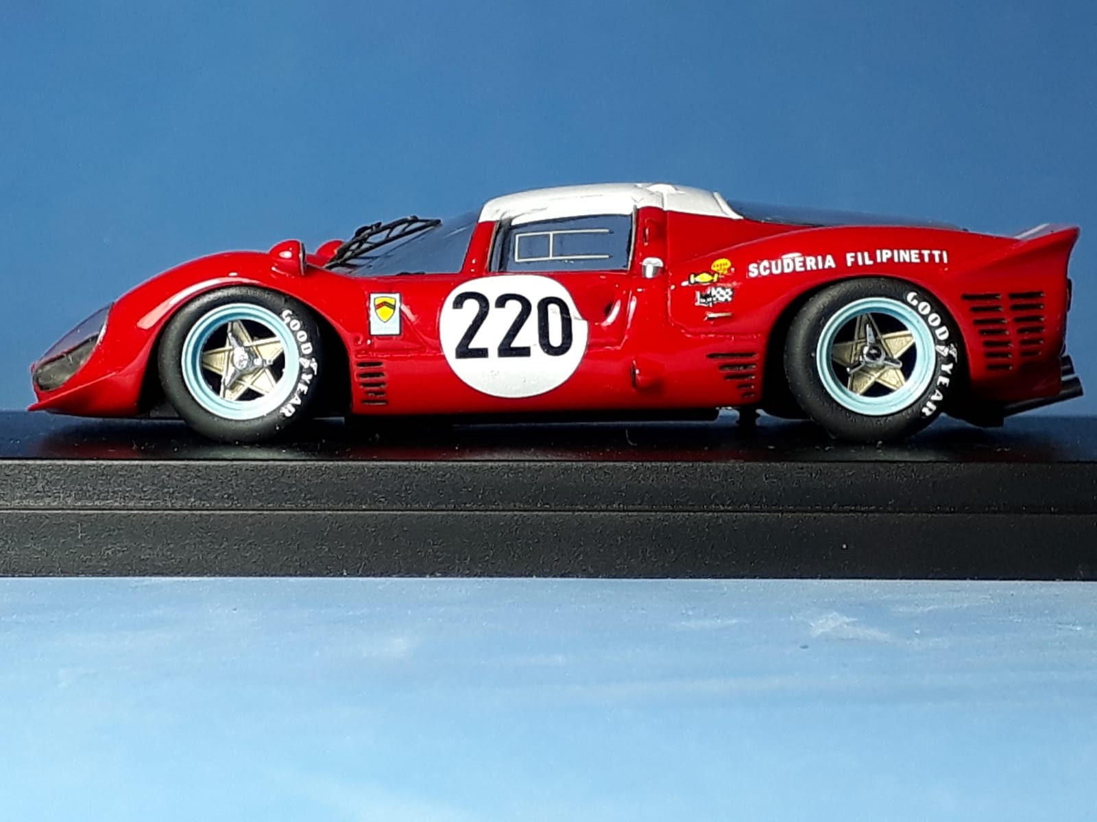 Ferrari 412P Ch 0848 Scuderia Filipinetti Targa Florio 1967 220 