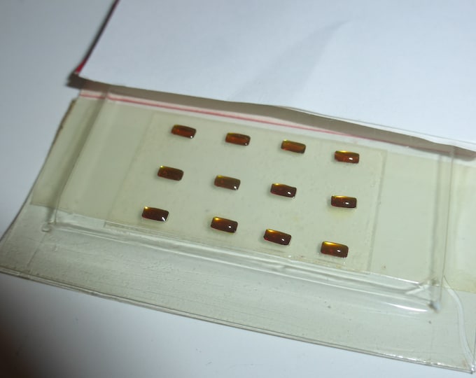 pack of 12 rectangular lights (yellow) for model cars and other models mm3x2 Tron PHS15G