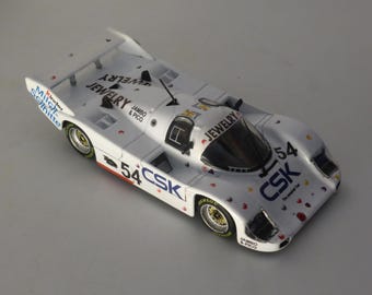 Porsche 962C Salamin Le Mans 1991 #54 DNQ Iketani/Stermitz diecast transformation by Allinand 1:43