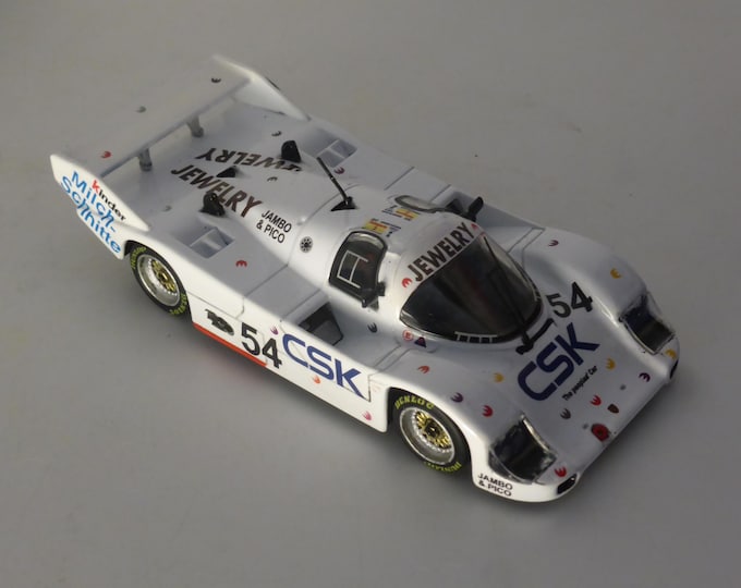 Porsche 962C Salamin Le Mans 1991 #54 DNQ Iketani/Stermitz diecast transformation by Allinand 1:43