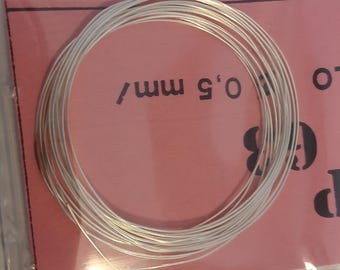 chromed (nikel) metal wire suitable for 1:43 model engines (mm 0.5 diameter) Tron production SP63