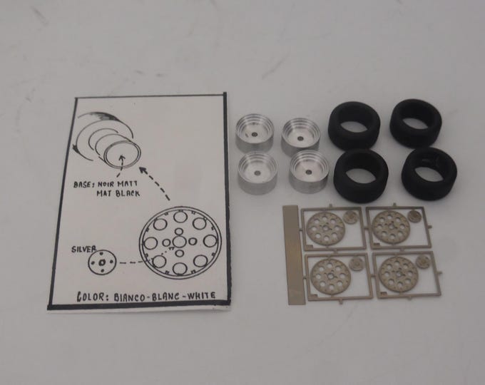 1:43 rally and racing wheels for Lancia Delta HF4WD, Integrale and others Robustelli R70B