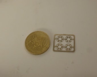 1:43 photoetched inner wheel part (6-spoke) for racing cars Ferrari 333SP etc