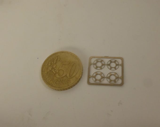 1:43 photoetched inner wheel part (6-spoke) for racing cars Ferrari 333SP etc