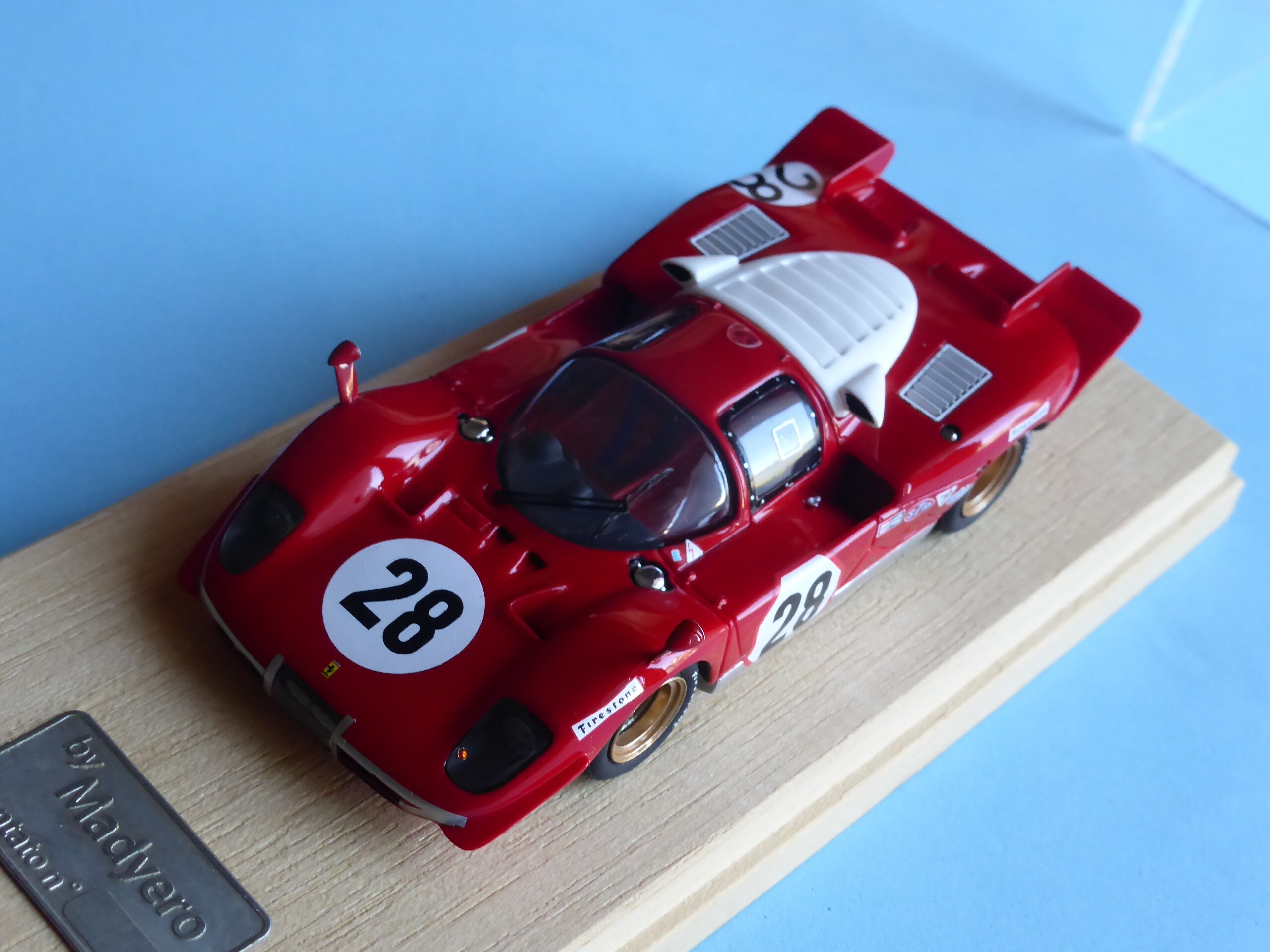kit Ferrari 512 S Coupé #3 Brands Hatch 1970 - Madyero kit 1/43
