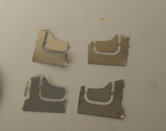 1:43 photoetched rear mudguards for Ferrari 250 GTO / 250LM etc (pack of 4 pcs)