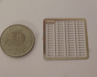 1:43 photoetched bonnet spring hooks for rally and racing cars