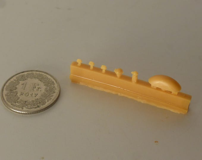 1:43 scale resin racing numbers lights, small caps + additional parts for sportscars and GT cars 50-60s