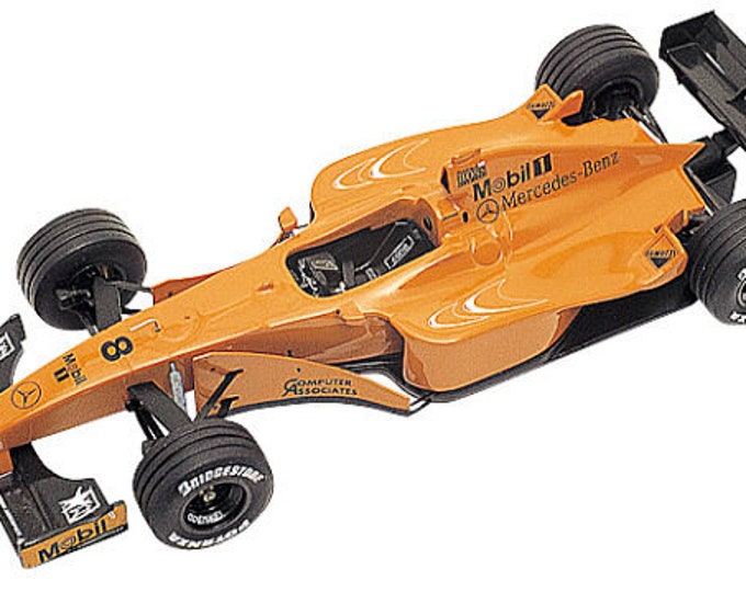 McLaren Mercedes MP4/13 Formula 1 orange livery press version 1998 TAMEO Kits TMK261 1:43 to paint and to assemble