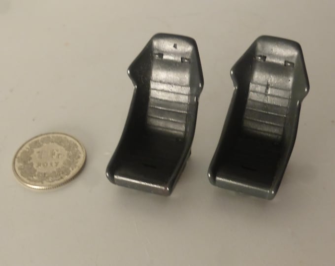 1:24 racing seats (2x) for modern rally, sports, GT and touring cars (90-2000s)