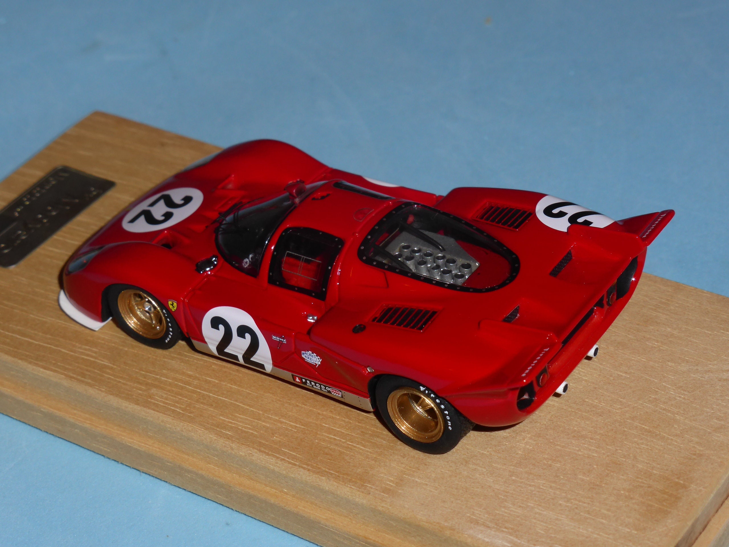 kit Lancia LC2 #6 Andruet-Nannini-Barilla Le Mans 1983 - Madyero kit 1/43