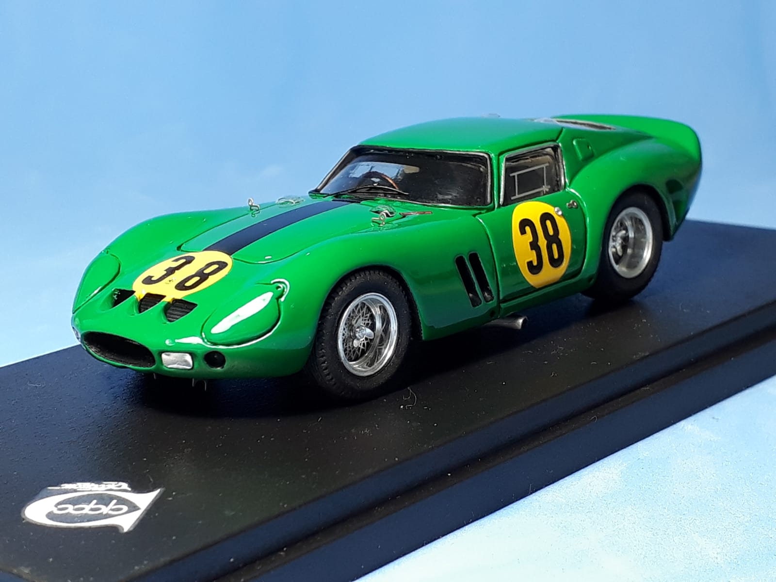 Décalcomanie Ferrari 250 GTO #64 – ALO Decals – Échelle 1:18 – David Piper – Anerley Trophy 1962