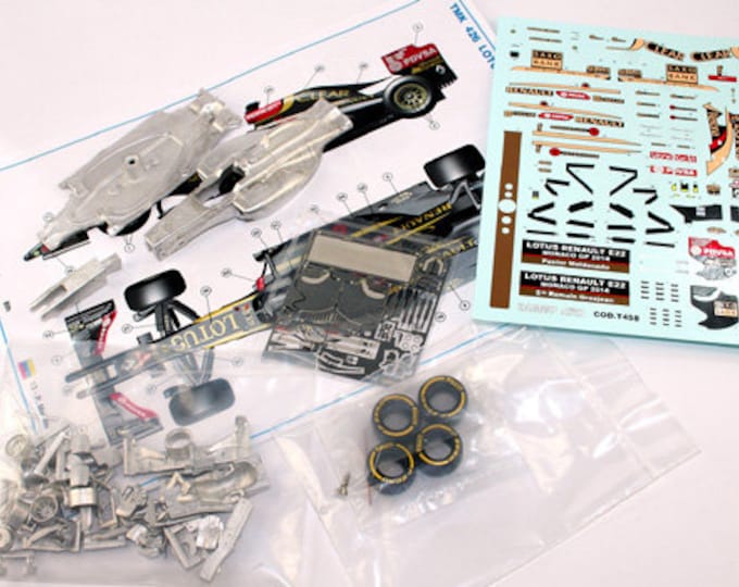 Lotus Renault E22 Formula 1 Monaco GP 2014 Maldonado / Grosjean TAMEO Kits TMK426 1:43 to paint and to assemble