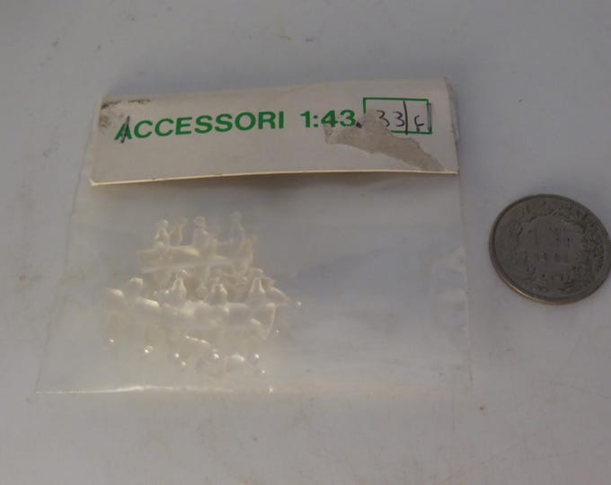 pack of 30 transparent 1:43 scale plastic lights (round, CLEAR) mm 2.0 FDS 33F
