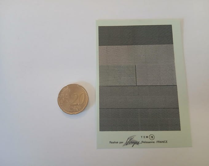 Waterslide decals for grilles (various mesh types) Virages production TEM78