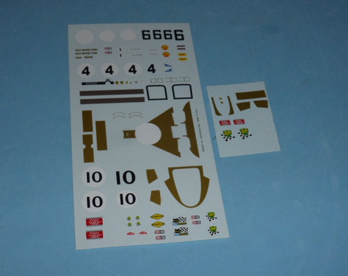 high quality 1:43 decals Ferrari 512S Gelo Racing Brands Hatch/Monza/Le Mans 1970 Madyero by Remember TK33